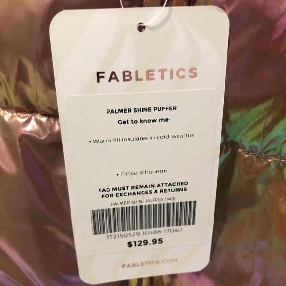 Fabletics Puffer Jacket - Picture 4 of 4